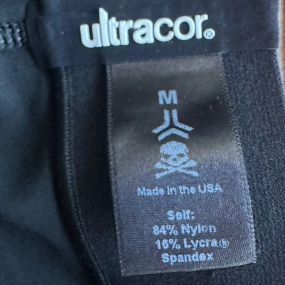 ULTRACOR x SoulCycle Scatter Skull Leggings Size Medium Women’s workout pants - Picture 5 of 10